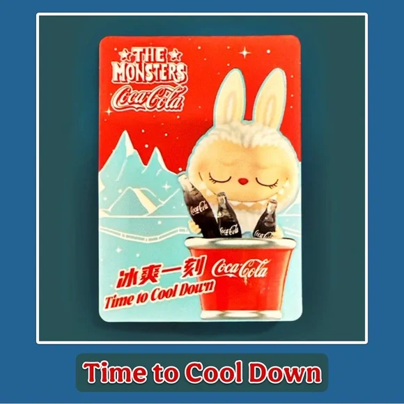 Pop Mart The Monsters Coca-Cola Series Figurine Time to Cool Down - Picture 9 of 16